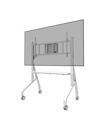 NEOMOUNTS Move Go XL Mobile Floor Stand fast install height adjustable Kolor: BIAŁY