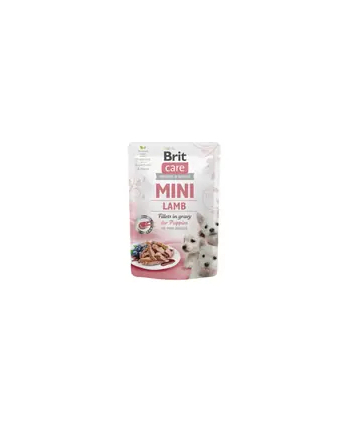 BRIT Care Mini Puppy Lamb - mokra karma dla psa - 85 g