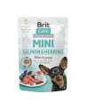 BRIT Care Mini Salmon'amp;Herring Sterilised - mokra karma dla psa - 85 g - nr 1