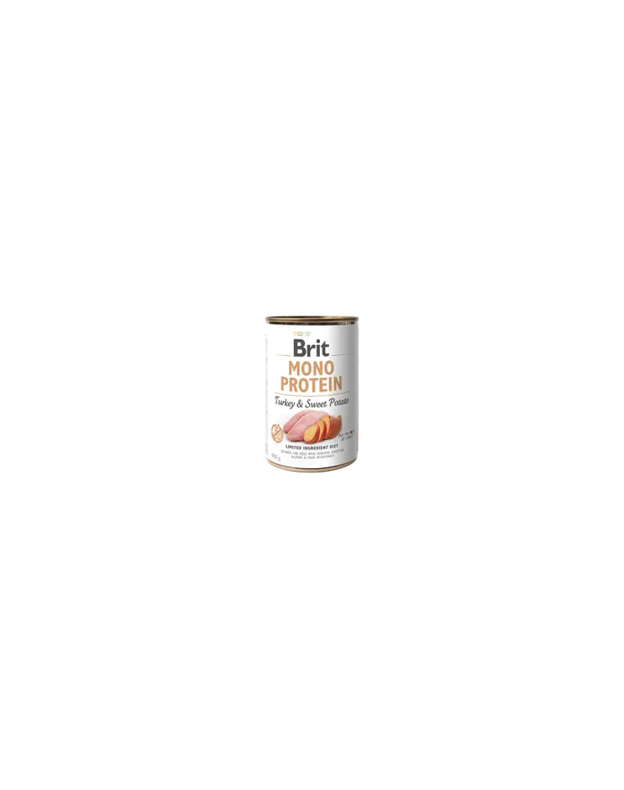 BRIT MONO PROTEIN indyk z batatem - mokra karma dla psa - 400g główny