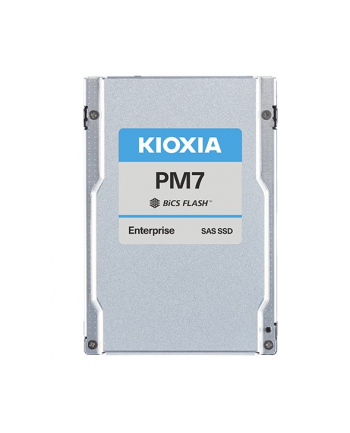 Dysk SSD Kioxia PM7-R 192TB 25''; (15mm) SAS 24Gb/s KPM7VRUG1T92 (DWPD 1) SED nr 1