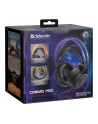 Słuchawki z mikrofonem Defender COSMO PRO 71 VIRTUAL SOUND podświetlane Gaming USB RGB + GRA - nr 20