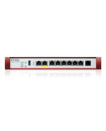 Firewall Zyxel USGFLEX100HP bundle (+1 YR Gold Security Pack) 8xWAN/LAN SPI firewall: 4000 Mbps Max IPsec VPN: 50