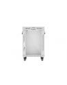 LANBERG szafa Rack stojąca 19/15U 600x600 szara drzwi szklane LCD flat pack V2 - nr 14