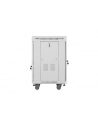 LANBERG szafa Rack stojąca 19/15U 600x600 szara drzwi szklane LCD flat pack V2 - nr 18