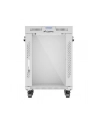 LANBERG szafa Rack stojąca 19/15U 600x600 szara drzwi szklane LCD flat pack V2 - nr 7