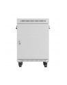 LANBERG szafa Rack stojąca 19/15U 600x600 szara drzwi szklane LCD flat pack V2 - nr 8