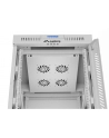 LANBERG free standing rack 19inch cabinet 15U 600x800 glass door LCD flat pack Kolor: CZARNY - nr 11