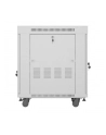 LANBERG free standing rack 19inch cabinet 15U 600x800 glass door LCD flat pack Kolor: CZARNY - nr 4