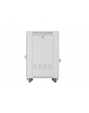 LANBERG szafa Rack stojąca 19/22U 600x800 szara drzwi szklane LCD flat pack V2 - nr 17