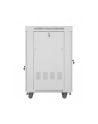 LANBERG szafa Rack stojąca 19/22U 600x800 szara drzwi szklane LCD flat pack V2 - nr 6