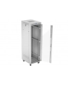 LANBERG szafa stojąca 19/42U 600x800 drzwi szklane LCD flat pack szara V2 - nr 14