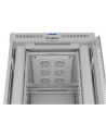 LANBERG szafa stojąca 19/42U 800x1000 drzwi szklane LCD flat pack szara V2 - nr 5