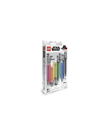 yamann Zestaw długopisów żelowych Miecz świetlny LEGO Star Wars 10szt. 53116