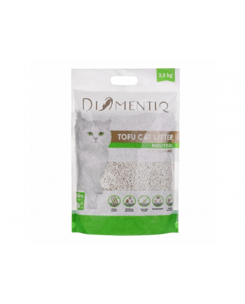 DIAMENTIQ Żwirek Tofu zbrylający 2,5 kg NATURALNY