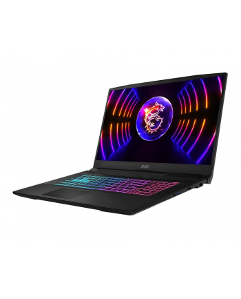 MSI Katana 17 B13VEK-1261XPL i7-13620H 173''; FHD 144Hz 16GB DDR5 SSD1TB RTX 4050 6GB NoOS