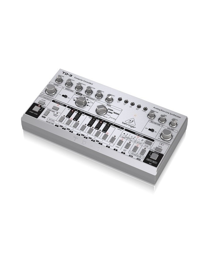 Behringer TD-3-SR Syntezator linii basowej srebrny główny