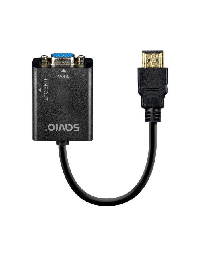 savio Adapter HDMI-VGA z audio AK-76 główny