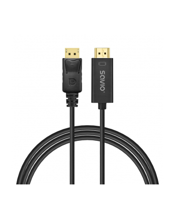 savio Kabel  Display Port do HDMI 1,5m, CL-183