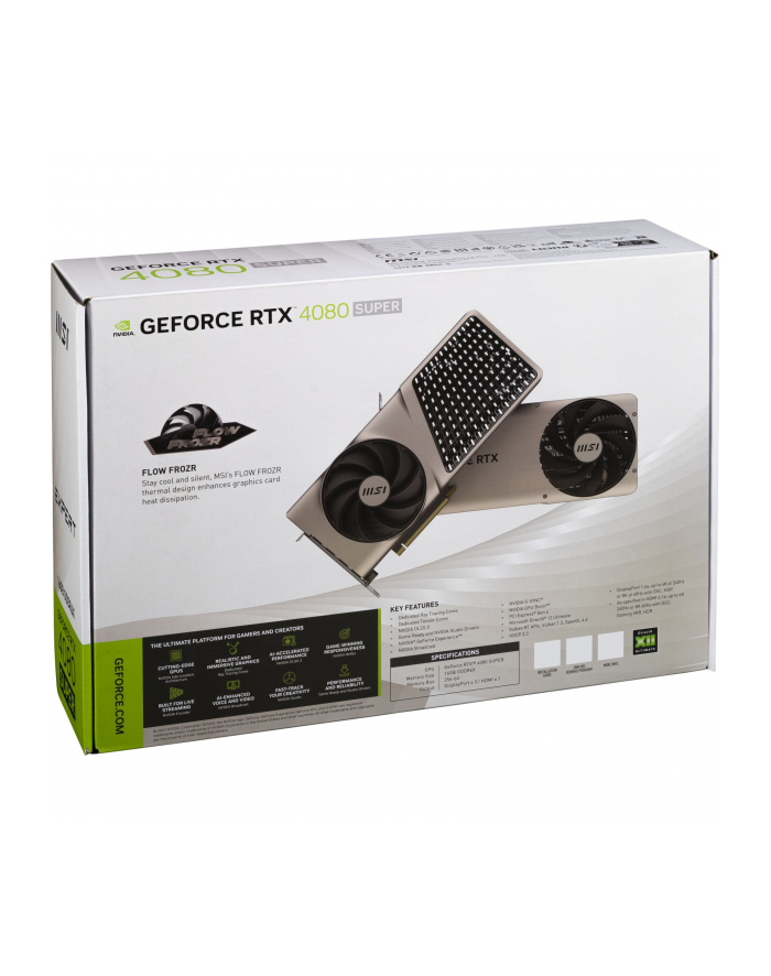 msi Karta graficzna RTX 4080 SUPER EXPERT 16GB GDDRX6 256bit główny