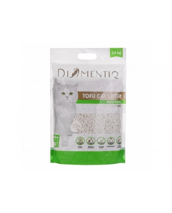 DIAMENTIQ Żwirek Tofu zbrylający 2,5 kg NATURALNY