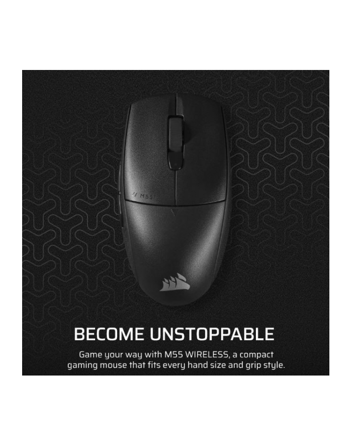 corsair Mysz bezprzewodowa M55 Czarna główny