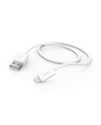 Hama USB-A - Lightning, 1,0m biały Hama | kabel ładujący| data | Lightning | 1,0M | biały