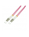 LogiLink światłowód OM4 LC-LC 0.5m fioletowy światłowód LogiLink duplex OM4, 50/125µ, LC-LC, 0.5m fioletowy - nr 1