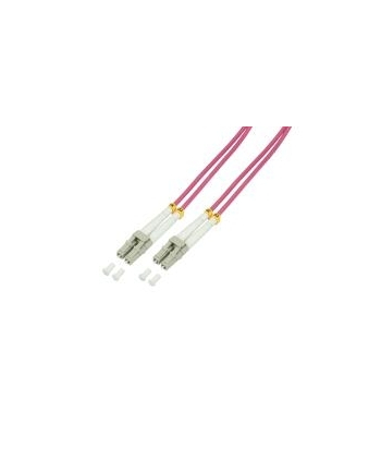 LogiLink światłowód OM4 LC-LC 2.0m fioletowy światłowód LogiLink duplex OM4, 50/125µ, LC-LC, 2.0m fioletowy