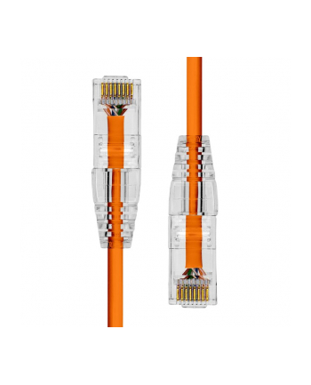 ProXtend Ultra Slim CAT6 U/UTP CU LSZH Ethernet Cable Orange 50cm