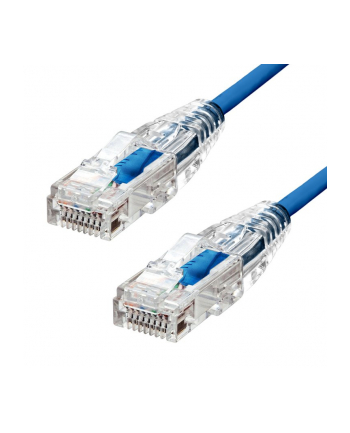 ProXtend Ultra Slim CAT6 U/UTP CU LSZH Ethernet Cable Blue 75cm