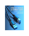 Vention USB 3.0 A do USB-B, do drukarki, 3m Kabel USB 3.0 A - USB-B - nr 7