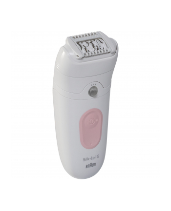 Braun Silk-épil 5 5-000 biało-różowy Głowica:pęset | Liczba prędkości:| Rodzaj zasilania: Akumulatorowe | Dodatkowe funkcje:| Kolor: