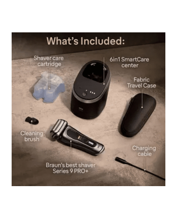 Braun Series 9 Pro+ 9565CC do 90 min. / na mokro i sucho