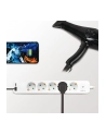 LogiLink 5 gniazd 1.5m biała Listwa zasilająca 5 gniazd CEE 7/3, 2x USB, 1.5m biała - nr 15