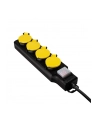 LogiLink 4 gniazda IP44 1.5m Listwa zasilająca 4 gniazda CEE 7/3 zewnętrzna IP44 1.5m - nr 6
