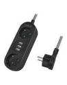 LogiLink 2 gniazda 1.5m Listwa zasilająca 2 gniazda CEE 7/3, 3x USB, 1.5m tekstylny oplot - nr 9