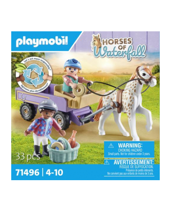 Playmobil Powóz Kucyków 71496 nr 1