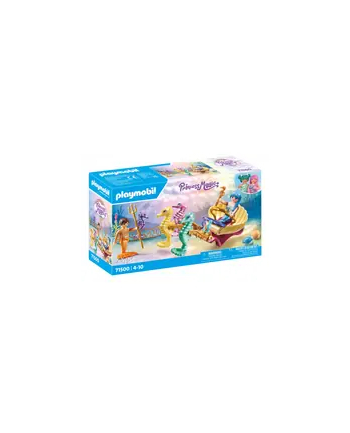Playmobil Princess Magic 71500 Podwodni Mieszkańcy Z Powozem Koników Morskich nr 1