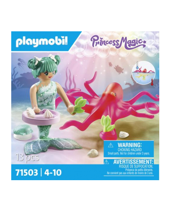 Playmobil Princess Magic 71503 Syrenka Ze Zmieniającą Kolory Ośmiornicą