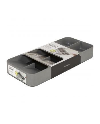 JOSEPH JOSEPH DrawerStore 39,5 x 22 cm szary - organizer / wkład do szuflady na sztućce plastikowy