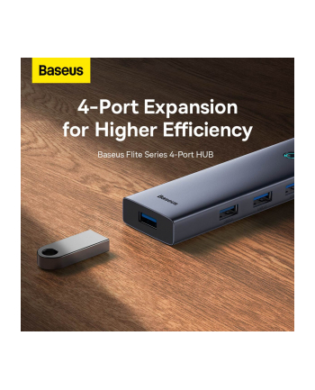 Baseus Hub UltraJoy BS-OH108 4w1 (B0005280A81303)