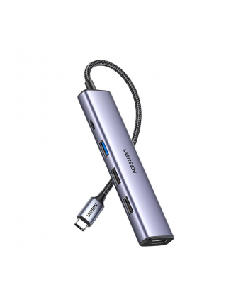 Ugreen CM478 USB-C do HDMI, USB-A 3.0, 2x USB-A 2.0, PD