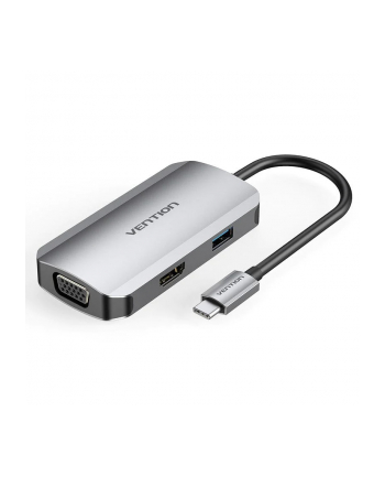 Vention Stacja dokująca USB C do HDMI VGA 3.0 PD 0 15m TOAHB (56683)