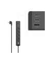 Hama 4 gniazda SCHUKO, 1,4M, 2 USB-C, 1 USB-A, Power Delivery, 65W Listwa zasilająca | HAMA | 4 gniazda | SCHUKO | 1,4m | Power Delivery | czarna - nr 1