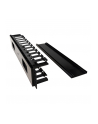 Techly Organizer kabli 2U do szaf rack 19 z pokrywą, czarny (ICASECABLEFR2) - nr 17