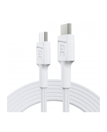Green Cell Kabel Biały Typ Usb C 2M