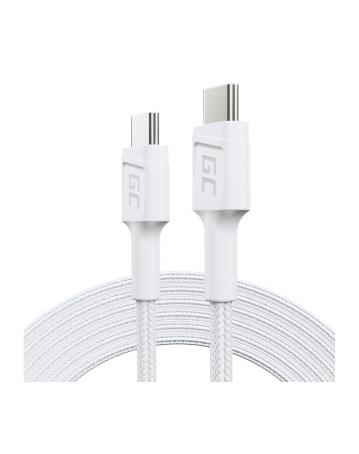 Green Cell Kabel Biały Typ Usb C 2M główny