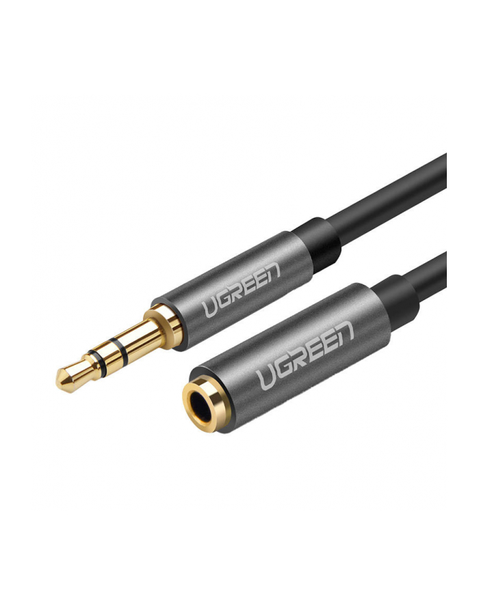 UGREEN KABEL  UGREEN AV118 PRZEDŁUŻACZ AUDIO AUX JACK 3,5 MM, 1.5M (CZARNY) główny