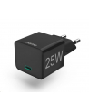 Hama ładowarka sieciowa mini 25W PD/QC 3.0 1x USB-C czarna ładowarka sieciowa mini Hama | 25W | Power Delivery | Qualcomm® | Quick Charge™ | 3.0 | czarna - nr 9